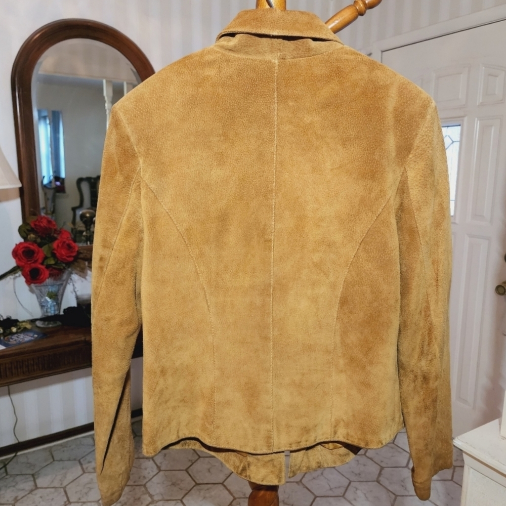 Santa Fe Suede Leather Jacket - Picture 2 of 3